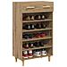 Mobile per scarpe Rovere Artigianale 60 x 35 x 105 cm - Foto miniatura 3