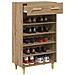 Mobile per scarpe Rovere Artigianale 60 x 35 x 105 cm - Foto miniatura 4