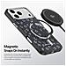 Cover per iPhone 17 Pro Max - TPU+PC+Pelle /PU, Nero, MagSafe - Foto miniatura 2