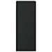 Mobiletto a muro Nero 66 x 34,5 x 90 cm Legno ingegnerizzato - Foto miniatura 4