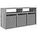 Lowboard con cassetto Grigio Sonoma 87 x 27,5 x 43 cm - Foto miniatura 1