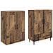 Set di armadi 2 pcs 66 x 34,5 x 95 cm Legno ingegnerizzato - Foto miniatura 3