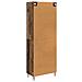 Set di armadi 2 pcs 66 x 34,5 x 95 cm Legno ingegnerizzato - Foto miniatura 6