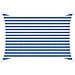 Telo Ombra Blu e Bianco 2 x 3,5 m HDPE - Foto miniatura 1