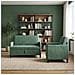Set di Divani con Storage 2 pz Verde Mare Poliestere - Foto miniatura 7