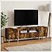Mobile TV LED Rovere Fumo Legno ingegnerizzato - Foto miniatura 4