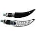 Frecce Katana 12v A Led Nero - Foto miniatura 5