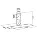 Mc756 Vesa 75x75, 100x100 Supporto Tastiera Pc - Foto miniatura 2