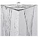 Fontana Da Giardino Con Pompa In Acciaio Inox 76 Cm Triangolare - Foto miniatura 6