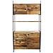 Pinus Black - Credenza In Pino Riciclato - Foto miniatura 2