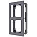 Cornice 2 Moduli Da Parete Intercom Plastica Nero - Ds-kd-acw2 - Foto miniatura 1