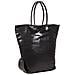 One Bag 15-16 Glitter Borsa A Spalla Donna Nero 43x60x10 Cm (w X H X L)  - Foto miniatura 1