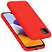 Custodia Compatibile Con Samsung Galaxy A22 5g In Liquid Rosso - Coperchio Protettivo In Silicone Tpu Flessibile - Foto miniatura 1