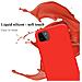 Custodia Compatibile Con Samsung Galaxy A22 5g In Liquid Rosso - Coperchio Protettivo In Silicone Tpu Flessibile - Foto miniatura 3