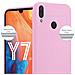 Custodia Compatibile Con Huawei Y7 2019 / Y7 Prime 2019 In Candy Rosa - Coperchio Protettivo In Silicone Tpu Flessibile - Foto miniatura 6