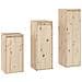 Mobili Porta Tv 3 Pz In Legno Massello Di Pino - Foto miniatura 2