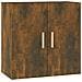 Mobile Pensile Rovere Fumo 60x30x60 Cm Legno Multistrato - Foto miniatura 2