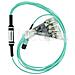 SFP6143EU5MKB cavo InfiniBand e in fibra ottica 5 m MTP ST Colore acqua - Foto miniatura 3