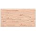 Piano Tavolo 80x40x1,5cm Rettangolare Legno Massello Faggio - Foto miniatura 2