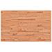 Piano Tavolo 100x60x2,5cm Rettangolare Legno Massello Di Faggio - Foto miniatura 2