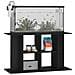 Supporto per Acquario 100x40x60 cm in Legno Multistrato Nero - Foto miniatura 2