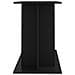 Supporto per Acquario 100x40x60 cm in Legno Multistrato Nero - Foto miniatura 4