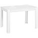 Lynn Tavolo Da Pranzo In Mdf Bianco - Foto miniatura 1