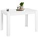 Lynn Tavolo Da Pranzo In Mdf Bianco - Foto miniatura 4