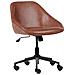 Sedia Da Scrivania Bardsdale Pelle Sintetica Marrone - Foto miniatura 2