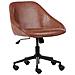 Sedia Da Scrivania Bardsdale Pelle Sintetica Marrone - Foto miniatura 3