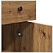 Credenza Rovere Artigianale 70x41x56 Cm In Legno Multistrato - Foto miniatura 3