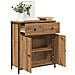 Credenza Rovere Artigianale 70x41x56 Cm In Legno Multistrato - Foto miniatura 4