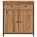 Credenza Rovere Artigianale 70x41x56 Cm In Legno Multistrato - Foto miniatura 7