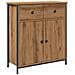 Credenza Rovere Artigianale 70x41x56 Cm In Legno Multistrato - Foto miniatura 1