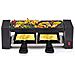 Griglia Raclette Gourmet 400W Piastra Grill Manico Termico Antiustioni 2 Persone - Foto miniatura 1