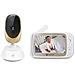 Vm85 Connect Baby Monitor Con Telecamera  Wifi E App Mobile, Display Da 5"", Visione Notturna, Panoramica/inclinazione, Conversazione Bidirezionale, Ninne Nanne, Sensore Di Temperatura - Foto miniatura 4