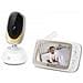 Vm85 Connect Baby Monitor Con Telecamera  Wifi E App Mobile, Display Da 5"", Visione Notturna, Panoramica/inclinazione, Conversazione Bidirezionale, Ninne Nanne, Sensore Di Temperatura - Foto miniatura 2