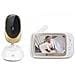 Vm85 Connect Baby Monitor Con Telecamera  Wifi E App Mobile, Display Da 5"", Visione Notturna, Panoramica/inclinazione, Conversazione Bidirezionale, Ninne Nanne, Sensore Di Temperatura - Foto miniatura 1