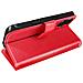 Custodia A Libro Per Iphone 16 Plus Protezione Con Cinturino, Rosso - Foto miniatura 2