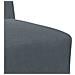 Divano Sedia Grigio Scuro 55 cm Velluto - Foto miniatura 2