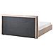 Letto Contenitore Bouclé Lavaur 180 X 200 Cm Tortora - Foto miniatura 7