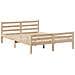 Letto Libreria senza Materasso 140x200 cm in Legno di Pino - Foto miniatura 8
