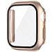 Custodia Rosa Oro Pc Vetro Temperato 45mm Compatibile Con Apple Watch Serie 7/8/9 - Foto miniatura 1