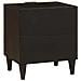 Comodino con cassetto 2 pcs Nero e Oro 40 x 33.5 x 46 cm - Foto miniatura 6