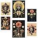 Set Di 6 Stampe Collage Di Illustrazioni Surreali In Illustrazioni Di Design Esoterico Mistico Per Le Pareti Delle Stanze Della Tua Casa A3 & A4 Senza Cornice - Foto miniatura 1