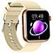 Smartwatch Beige Con Monitoraggio Della Salute E Chiamata Bluetooth - Non Per Uso Medico Beige - Foto miniatura 4