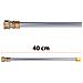 Set Di Lance E Ugelli Per Idropulitrice - 7 Lance (6 Dritte + 1 A 90°) + 6 Ugelli, Pressione Max 250 Bar, Lunghezza Totale 2,6 M, Sgancio Rapido 1/4"" - Foto miniatura 3