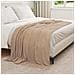 Coperte da Pile 6 pcs Cammello 210 x 140 cm Panno - Foto miniatura 3