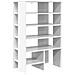 Mobile per scarpe 2 pcs Bianco Legno multistrato - Foto miniatura 6