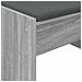 Panca per ingresso con cuscino Grigio Sonoma 103 x 38 x 40 cm - Foto miniatura 8